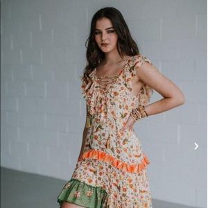 Three Bird Nest Free Wildflowers Maxi Dress